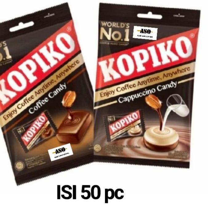 

Ready Stock permen Kopi KOPIKO COFFEE CANDY - 175gr (isi 50) EXTRA BESAR PROMO !!!