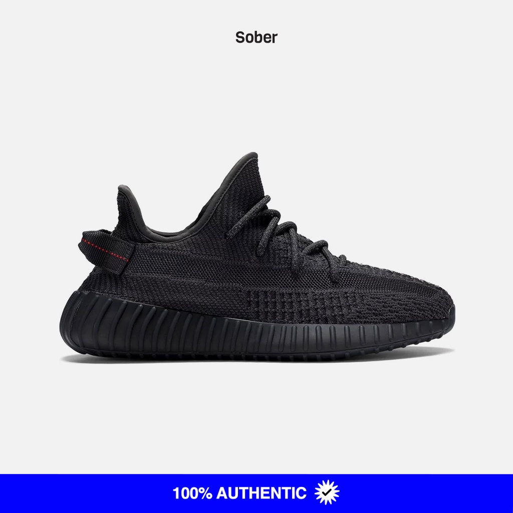 adidas Yeezy Boost 350 V2 Static Black Non-Reflective