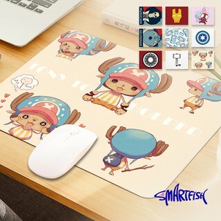 NUZ Smartfish Mouse Pad Gaming Motif anti slip rubber mousepad Print