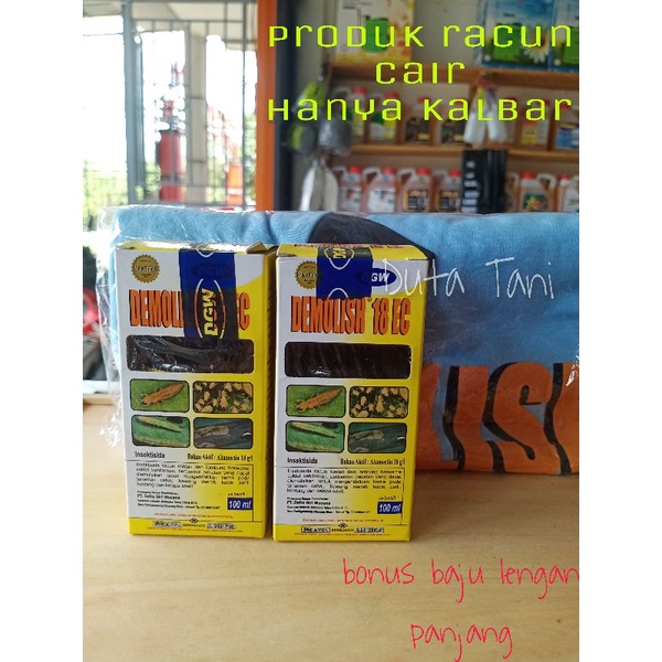Insektisida Demolish 18EC bonus Kaos/ Demolish 100ml