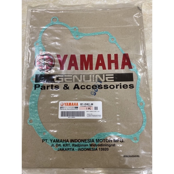 GASKET PAKING KOPLING KANAN 3C1 VIXION OLD LAMA NEW NVL NVA ORIGINAL ORI ASLI YAMAHA 3C1-E5461-00