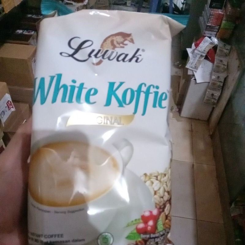 

Luwak white Koffie saset renceng