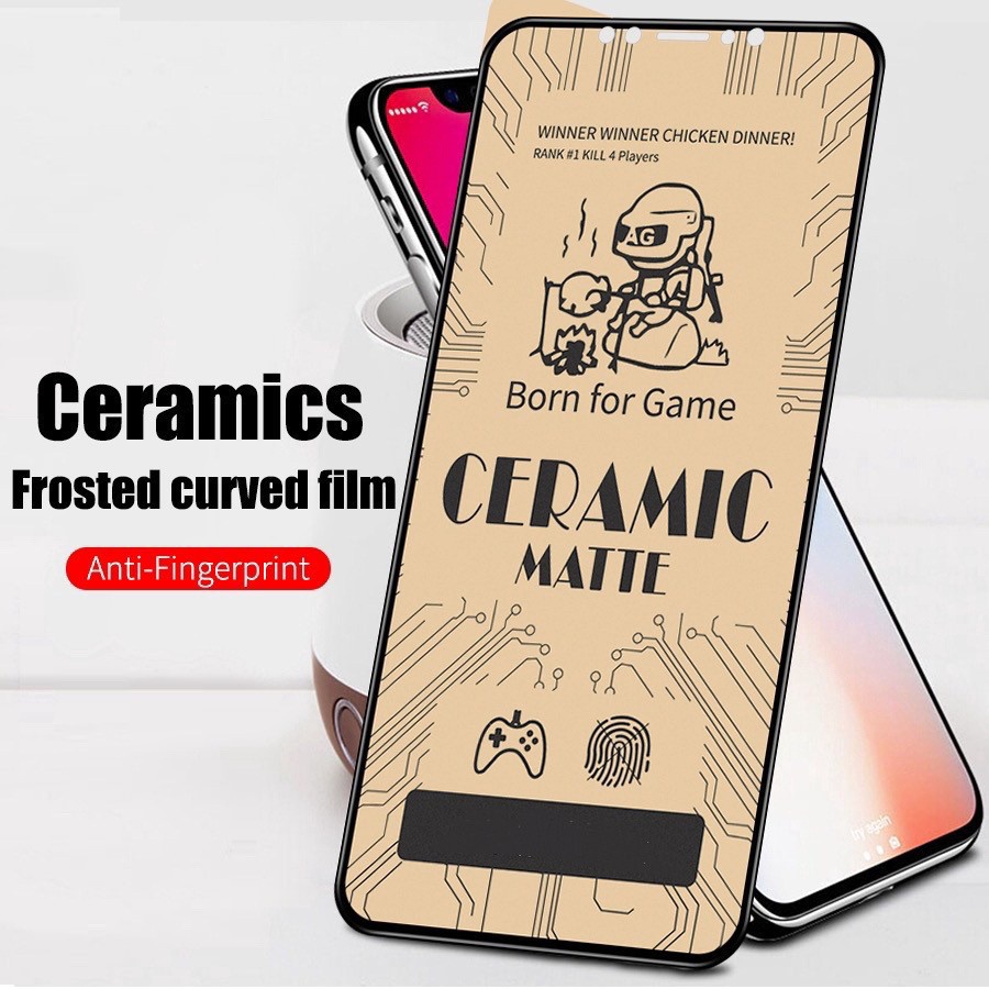 Tg Antigores Ceramic Matte Anti Minyak Glare XIAOMI REDMI NOTE 11/10/10S/105G/104G/10PRO/9/9PRO/8/8PRO/7/7PRO