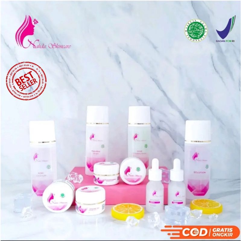 nahda skincare 100% original (grosir) nahda skincare ecer