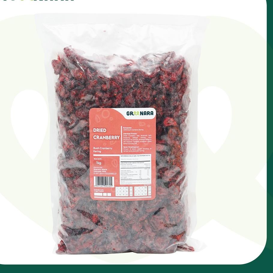 

BRANDS FESTIVAL Dried Cranberry 1Kg / Buah Cranberry Kering 1kg