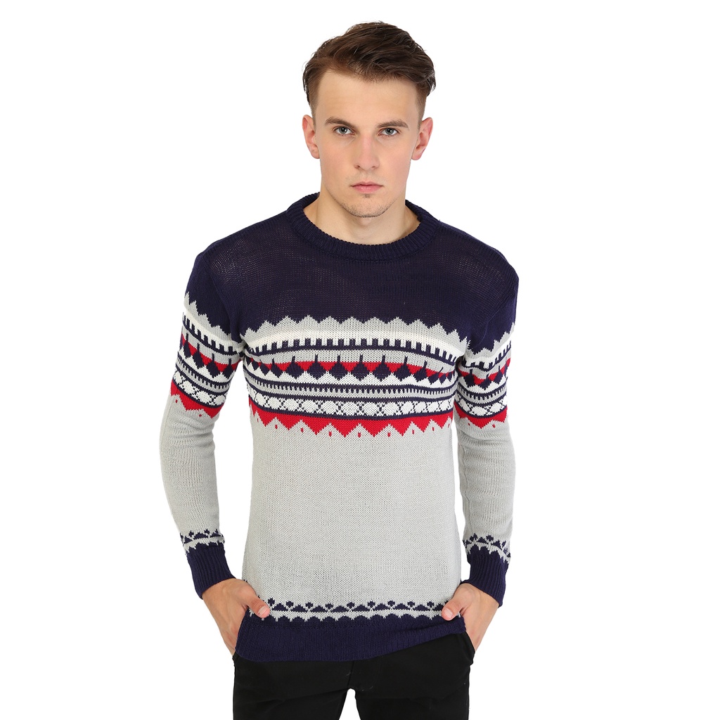 Pakaian Sweater Rajut Pria SWE 1087