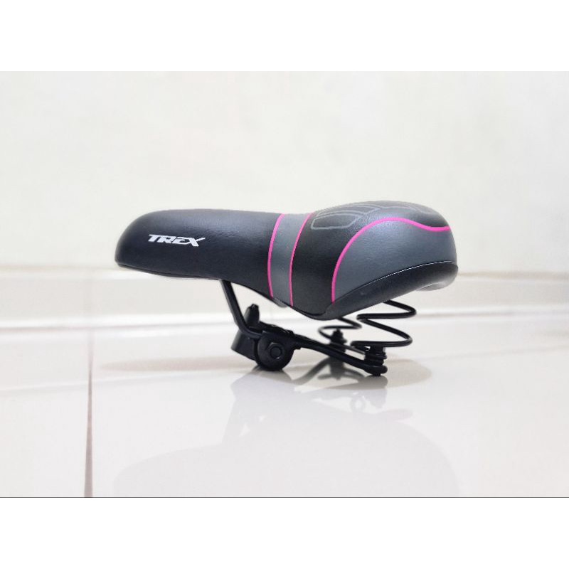 Trex 869 Saddle Sepeda Mini Per Jok Sadel Sadle City Bike Empuk Model Lebar