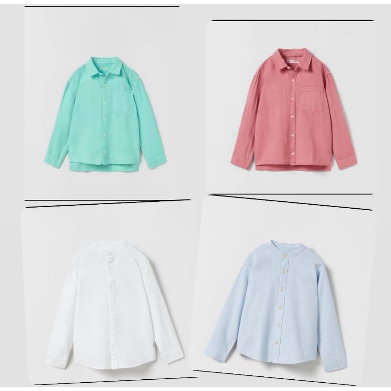 kemeja anak laki laki laki ukuran 5 tahun - 10 tahun