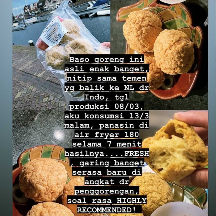 

Bakso Goreng Frozen Dengan Bahan Babi Udang (5 Pcs Tx0396
