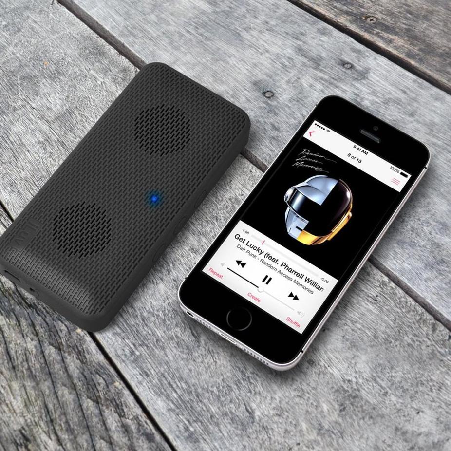 Murah Meriah ILUV Aud Mini Slim Pocket-Sized Portable Bluetooth Speaker for Smartphones and Tablets