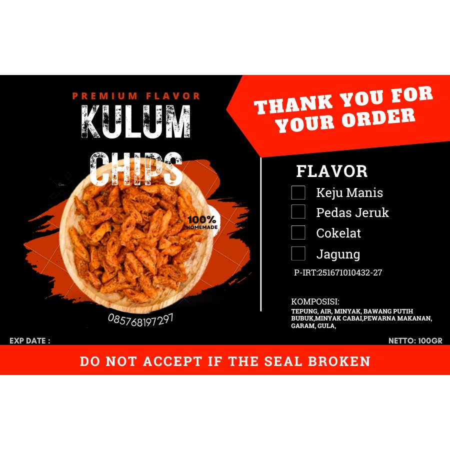 

Keripik Kulum a/n Ervina