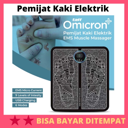 Pemijat Kaki Elektrik USB Pulse EMS Muscle Massager / Alat Terapi Therapy Matras Tikar Karpet Pijat 