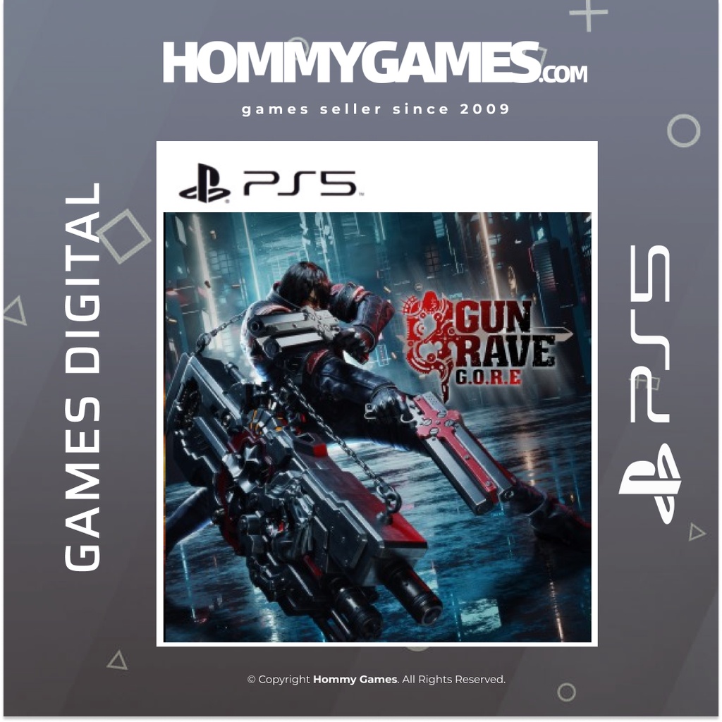 Gungrave GORE PS5 &amp; PS4 Digital Games