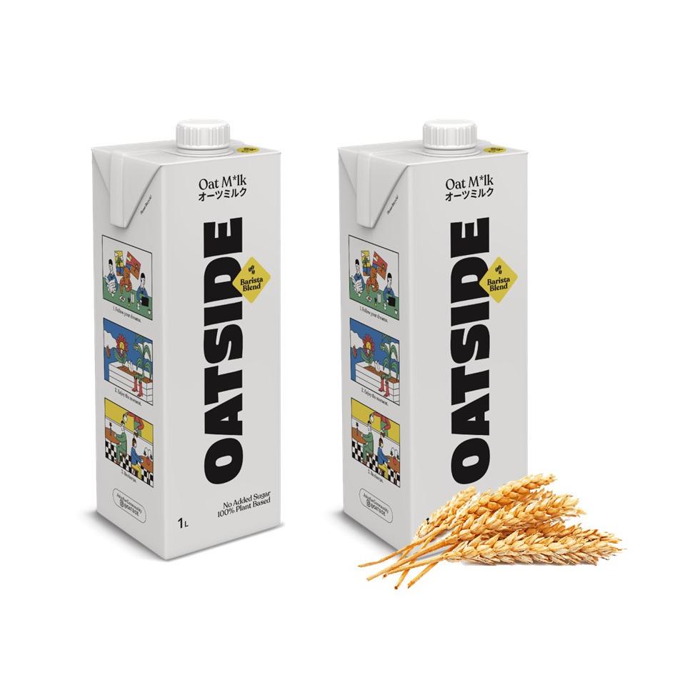 

Paling Baru Oatside Oat Milk Barista Blend 2 x 1 L 66E,,