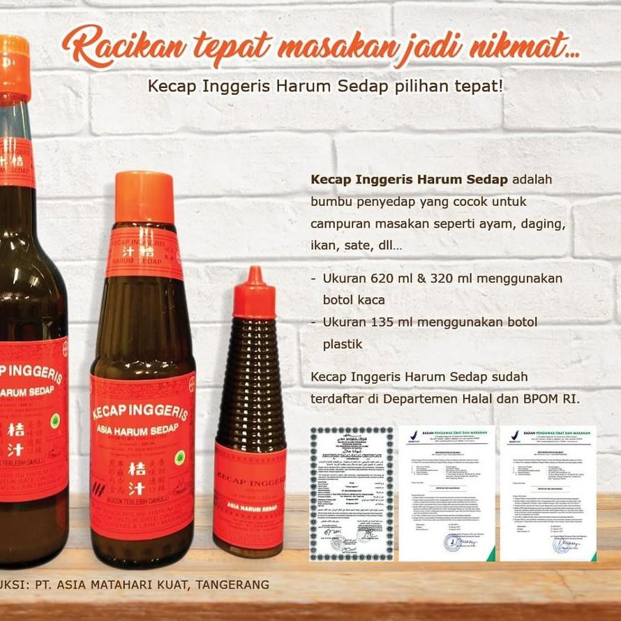 

Terbaik Kecap Inggris Sauce Inggris ASLI Asia Harum Sedap 620 ml buruan