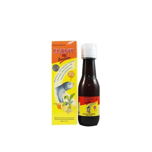 Curvit CL Emulsion Rasa Jeruk
