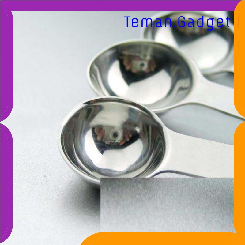 TG - DPR Friez Sendok Takar Cup Stainless Steel Measuring Spoon 5 PCS - S300