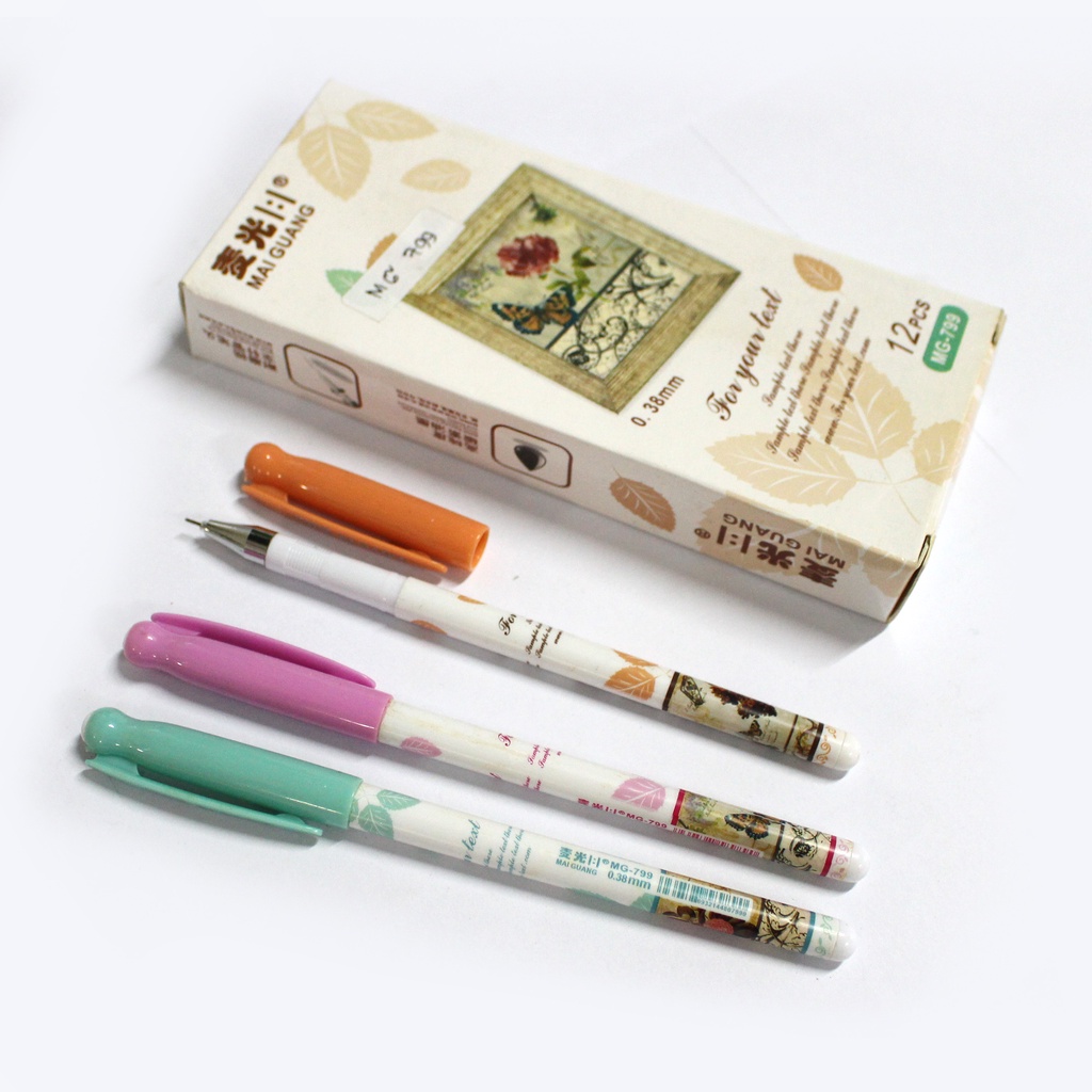 

Bolpen Gel For You Text MG-799(12pcs)