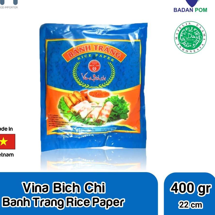 

Star VINA BICH CHI BANH TRANG RICE PAPERS BLUE 22CM 400G !!!
