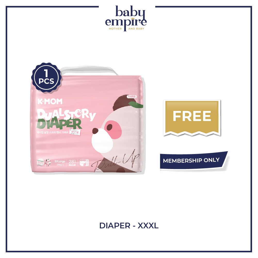 Free 1pack - Mother-K K-Mom - Diaper - XXXL