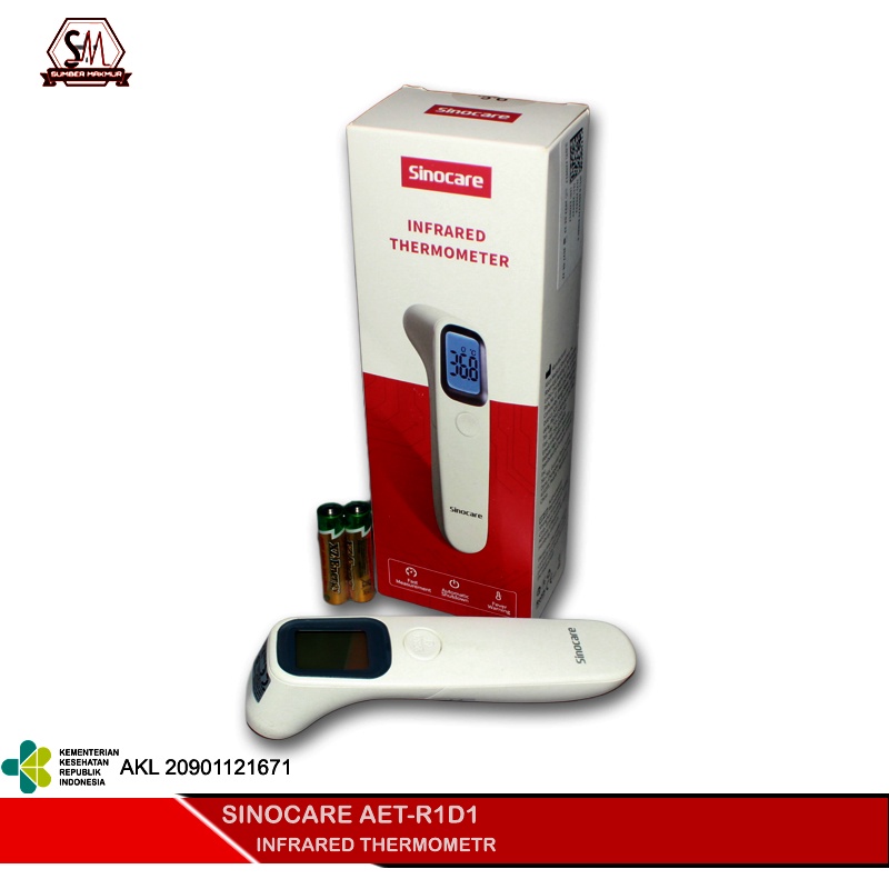 Termometer Infrared Sinocare AET-R1D1