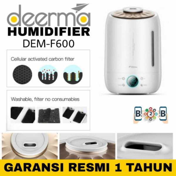 Promo Limited DEERMA - Hitam DEM-F600 Humidifier