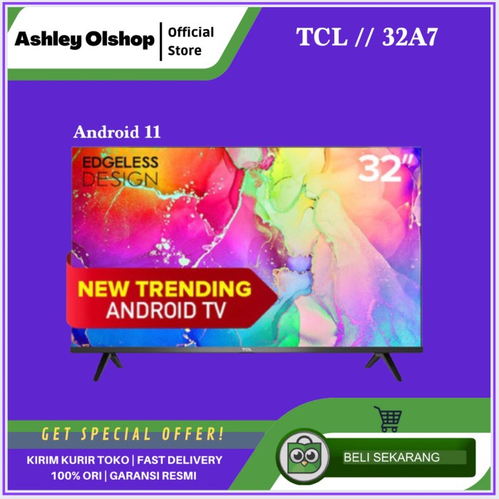 TCL 32A7 32 Inch Andorid 11 TCL A7 32 Inch TCL Digital TV 32 Inch
