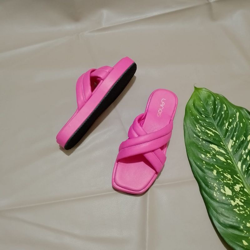 WULAN - Sandal Sammer Wanita Terbaru Sendal Wanita Platfrom-Pusia