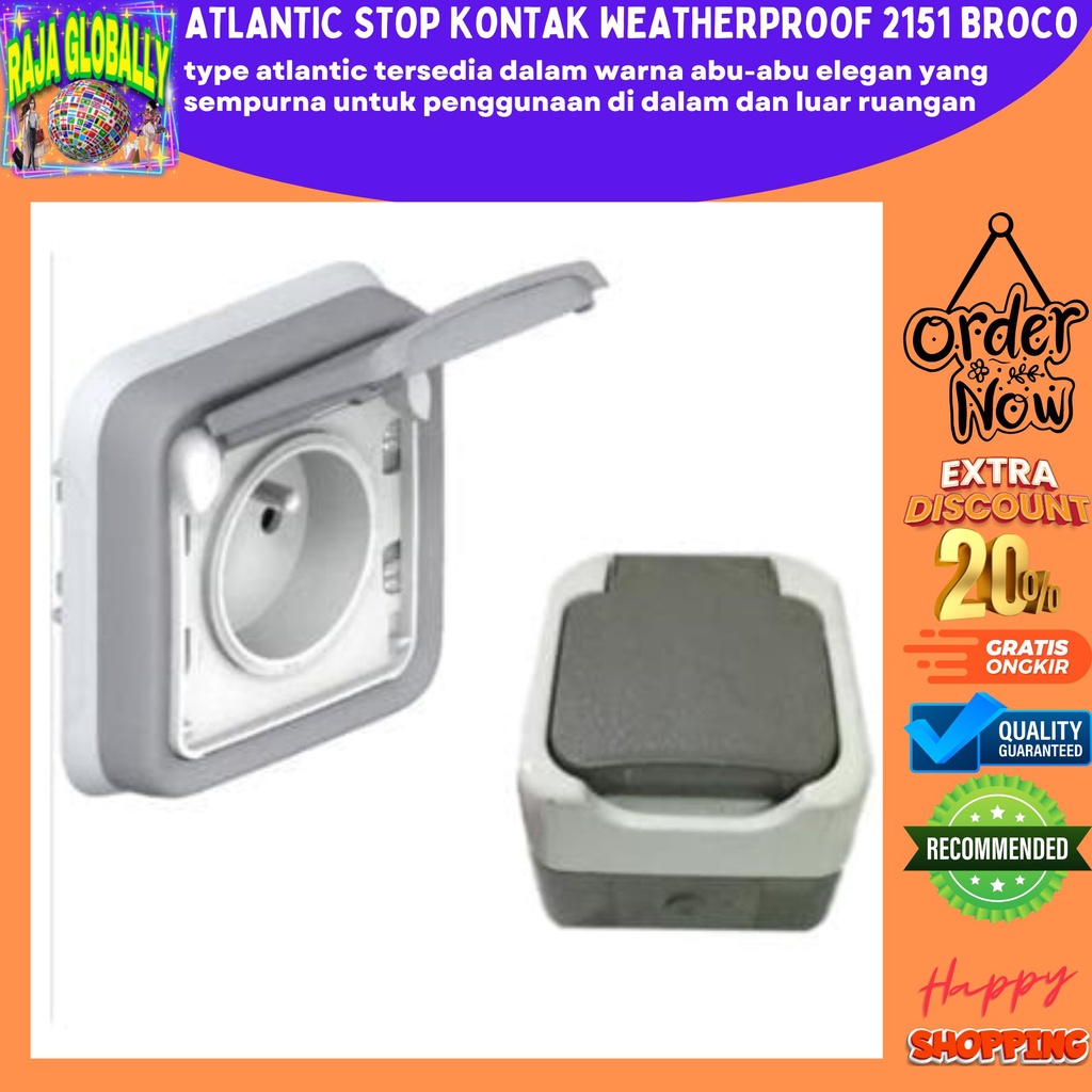 ATLANTIC STOP KONTAK WEATHERPROOF 2151 BROCO