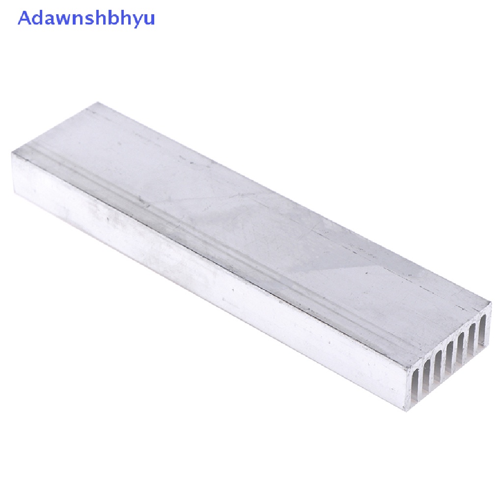 Adhyu 100 * 25 * 10mm Aluminium High Power Heatsink Elektronik Radiator ID