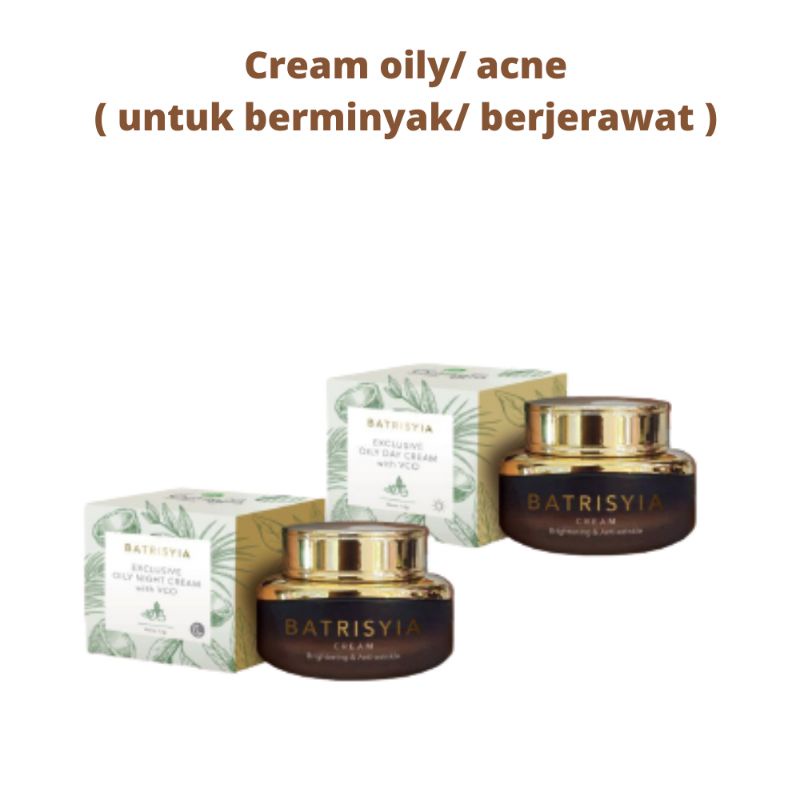 CREAM OILY ACNE/CREAM ACNE JERAWAT CREAM WAJAH BERMINYAK/CREAM BRUNTUSAN/ SKINCARE ACNE JERAWAT