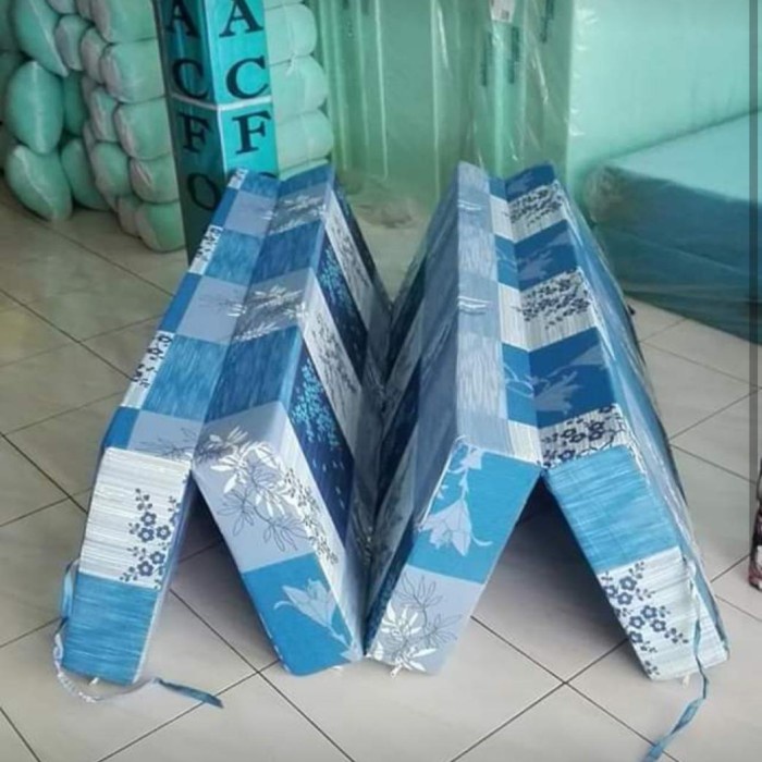 Ttr Cover / Sarung Kasur Busa Lipat 4 No 1 2 3 4 5 6 Tebal 20 15 10 5 Cm