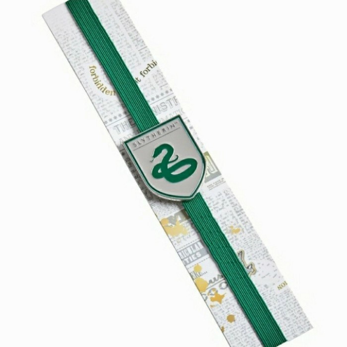 

HARRY POTTER: SLYTHERIN ELASTIC BAND BOOKMARK