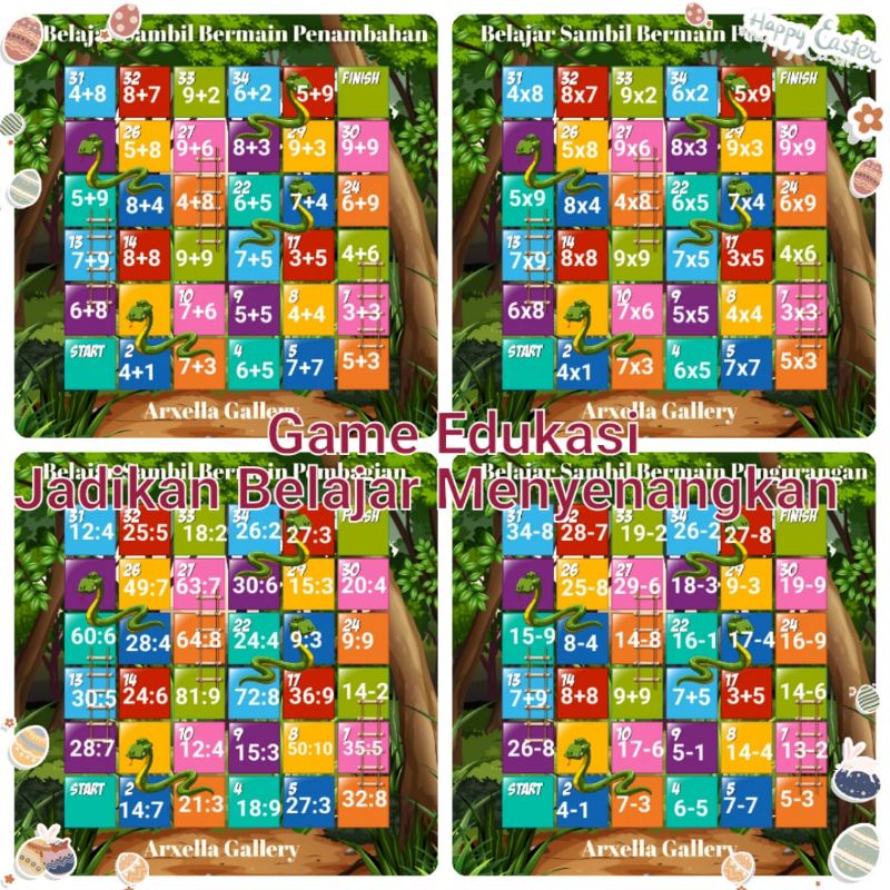 Ular Tangga Matematika