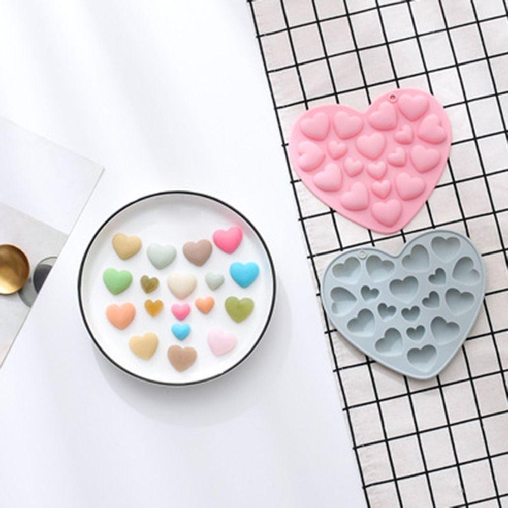 Preva Valentine Day Handmade Soap Mould Cetakan Kue Coklat Cetakan Silikon