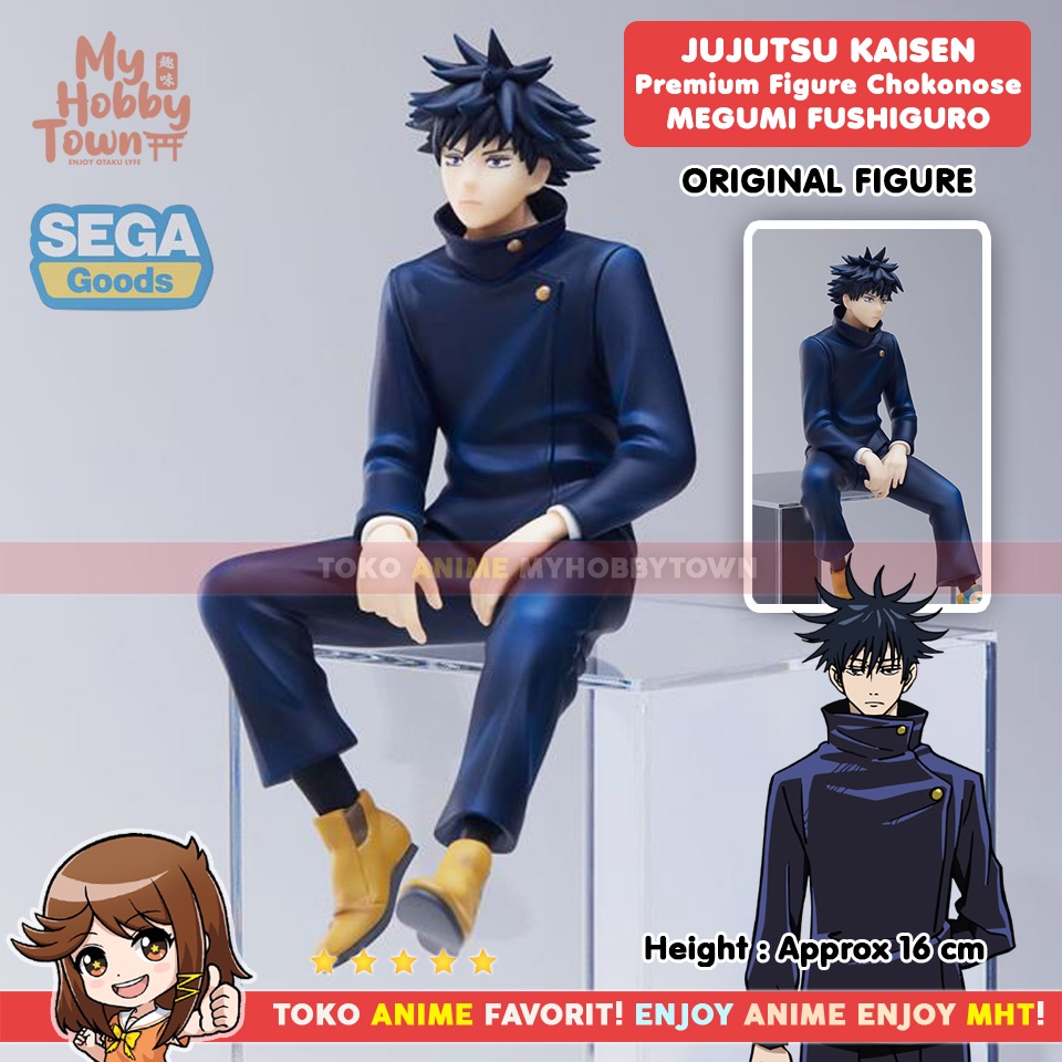 Figure Anime Original SEGA Jujutsu Kaisen Megumi Fushiguro Chokonose