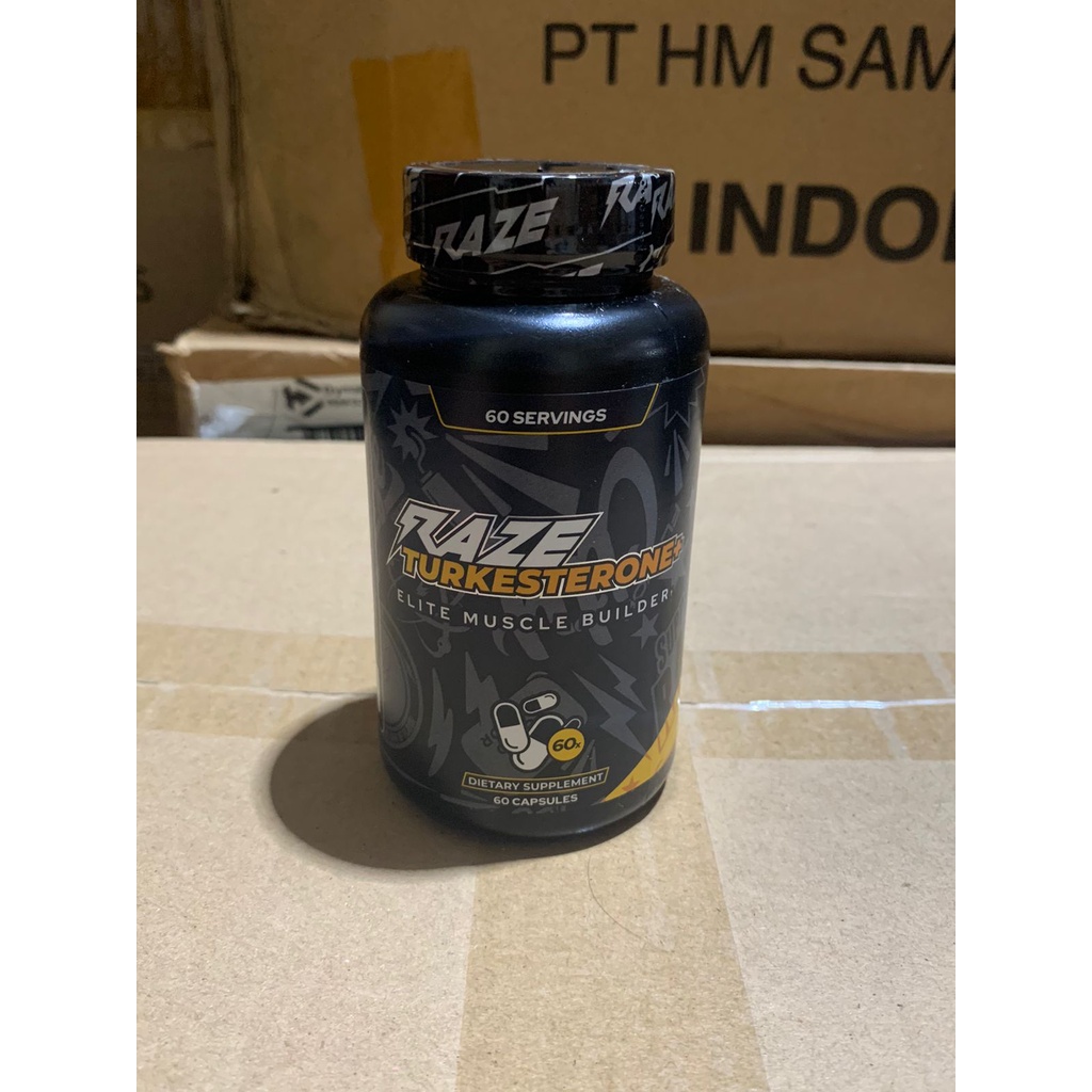 RazeRepps Sport Raze Turkesterone + Muslce Builder 60 Caps Capsule