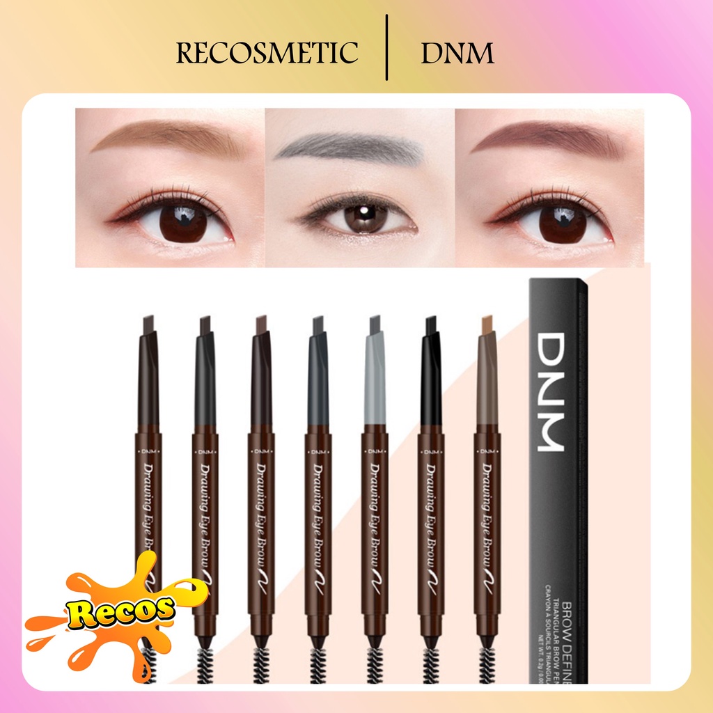 DNM Automatic Eyebrow / Pensil Alis Anti Air etude Pensil Alis Putar Drawing / Eyeliner