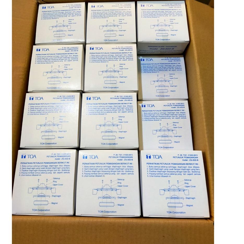 Segera Dapatkan Suplier termurah spul mimbran Horn/Corong speaker TOA ZG-30D-B 50 watt untuk TOA ZH 