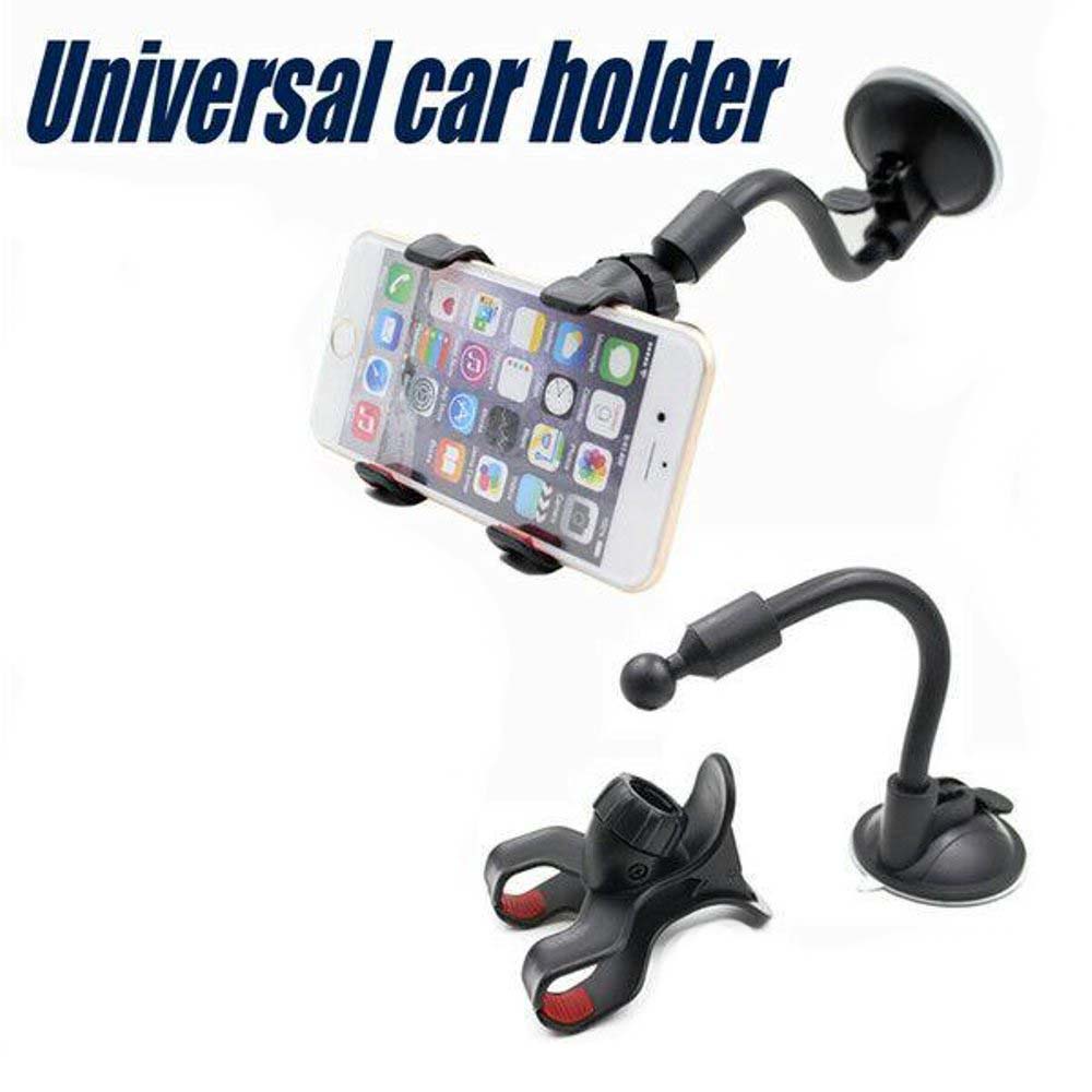 Lazypod Car Mount Holder Flexible Neck Holder Smartphone Mobil Max 6 inch