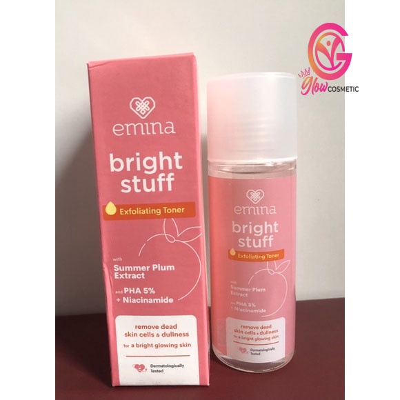 EMINA BRIGHT STUFF EXFOLIATING TONER 100ML