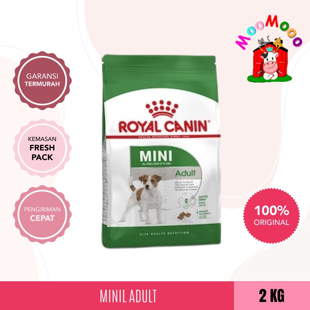 Royal Canin Mini Adult 2Kg - Makanan Anjing (Dog Food)