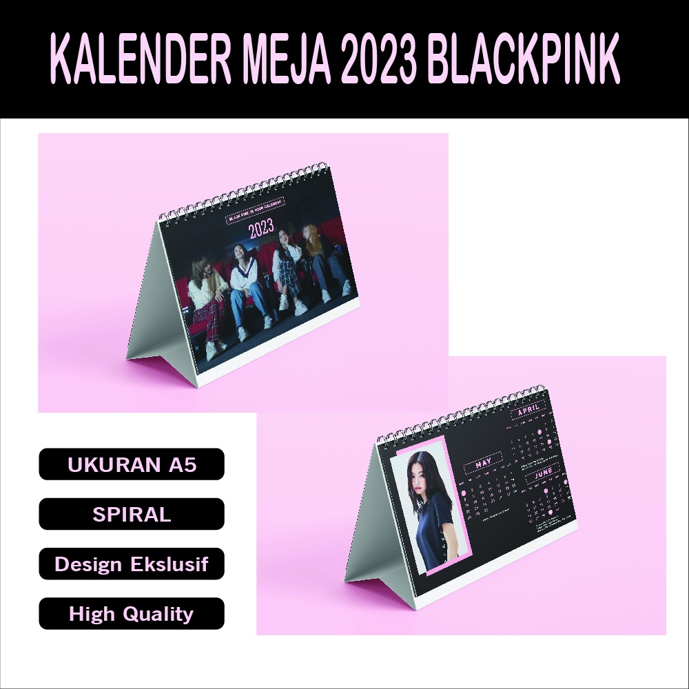 

KALENDER MEJA 2023 KPOP BLACKPINK