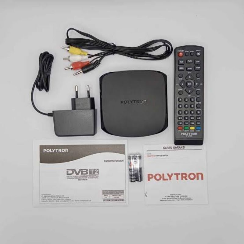 SET TOP BOX TV DIGITAL DVB T2 POLYTRON PDV 600T2,PDV 610T2 PDV 620T2 PDV 700T2