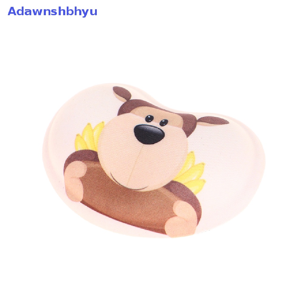 Adhyu New Silicone Wrist Rest Mouse Hand Pad Untuk Bantalan Penopang Tangan Komputer Desktop ID