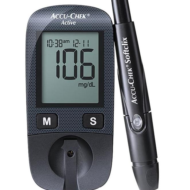 GRATIS ONGKIR ALAT ACCU-CHECK ACTIVE ORIGINAL / ALAT CEK GULA DARAH ACCU CHECK ACTIVE / ACCU-CHECK /