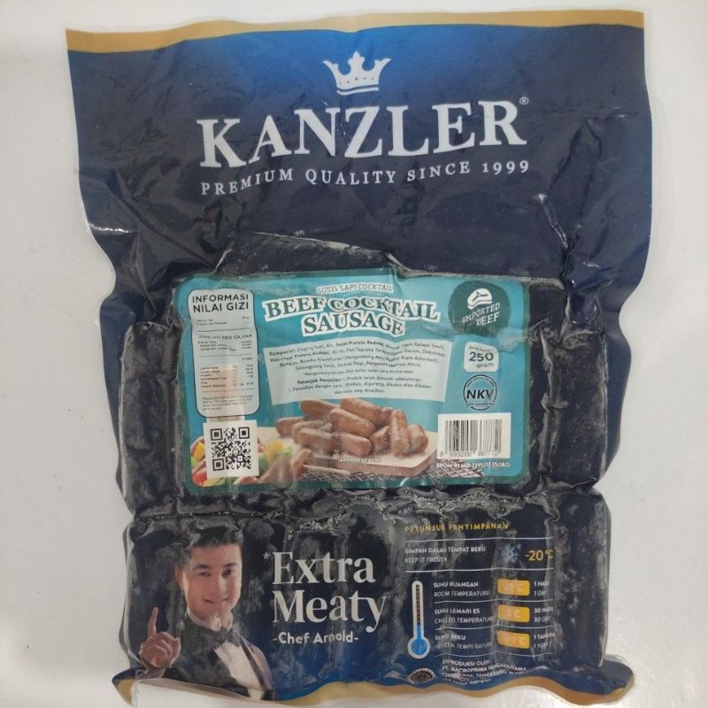 

KANZLER Beef Cocktails Sausage 250gr