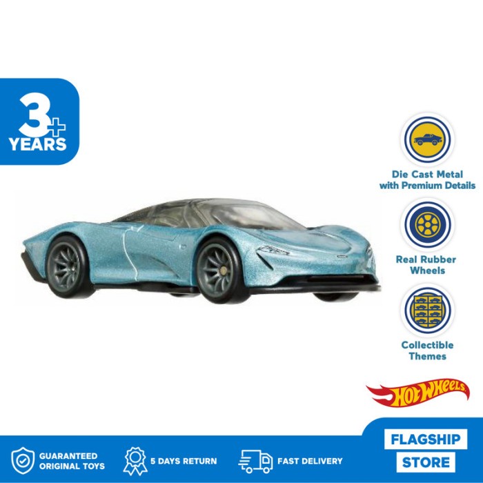 Hot Wheels Exotic Envy Mclaren Speedtail - Mainan Mobil Balap #Original