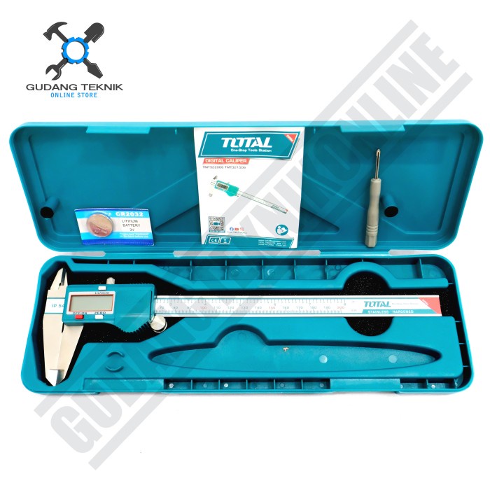 Digital Caliper Vernier Caliper BATERAI TMT322006 TOTAL / Jangka Sorong Sigmat Digital TMT 322006 TOTAL