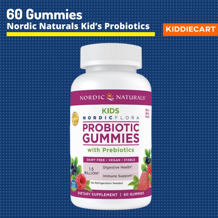 Nordic Naturals Children DHA Probiotic Prebiotic Vitamin Anak